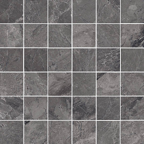 Мозаика SUPREME Mosaico Charcoal Lev. 4.7x4.7 (75535) 30x30 от Cerdomus