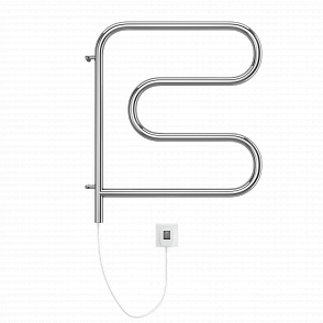 Полотенцесушитель электрический Terminus F-образный поворот 500х500 4620768883880