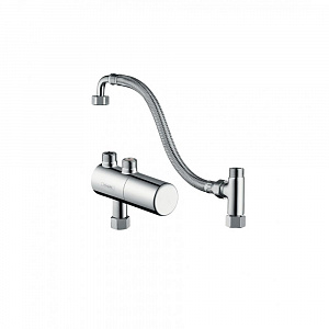 Смеситель для раковины с термостатом hansgrohe Ecostat 15346000 хром