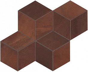 Мозаика Blaze Corten Mosaico Esagono Matt (A0UP) 30x35 от Atlas Concorde