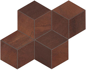 Мозаика Blaze Corten Mosaico Esagono Matt (A0UP) 30x35 от Atlas Concorde