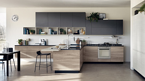 Кухня Scavolini Motus прямая 405 см