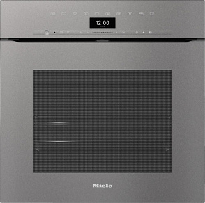 Духовой шкаф с фасадом без ручек Miele H 7464 BPX GRGR