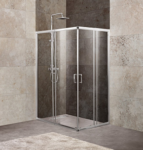 Душевой уголок BelBagno UNIQUE-A-2-75/90-P-Cr