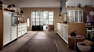 Кухня Scavolini Atelier прямая с островом